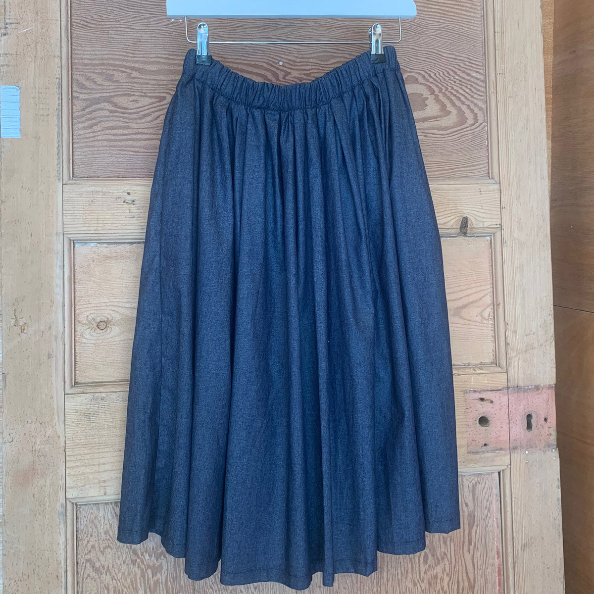 THE HERBALIST / Organic Raw Denim Elasticated Cargo Pant