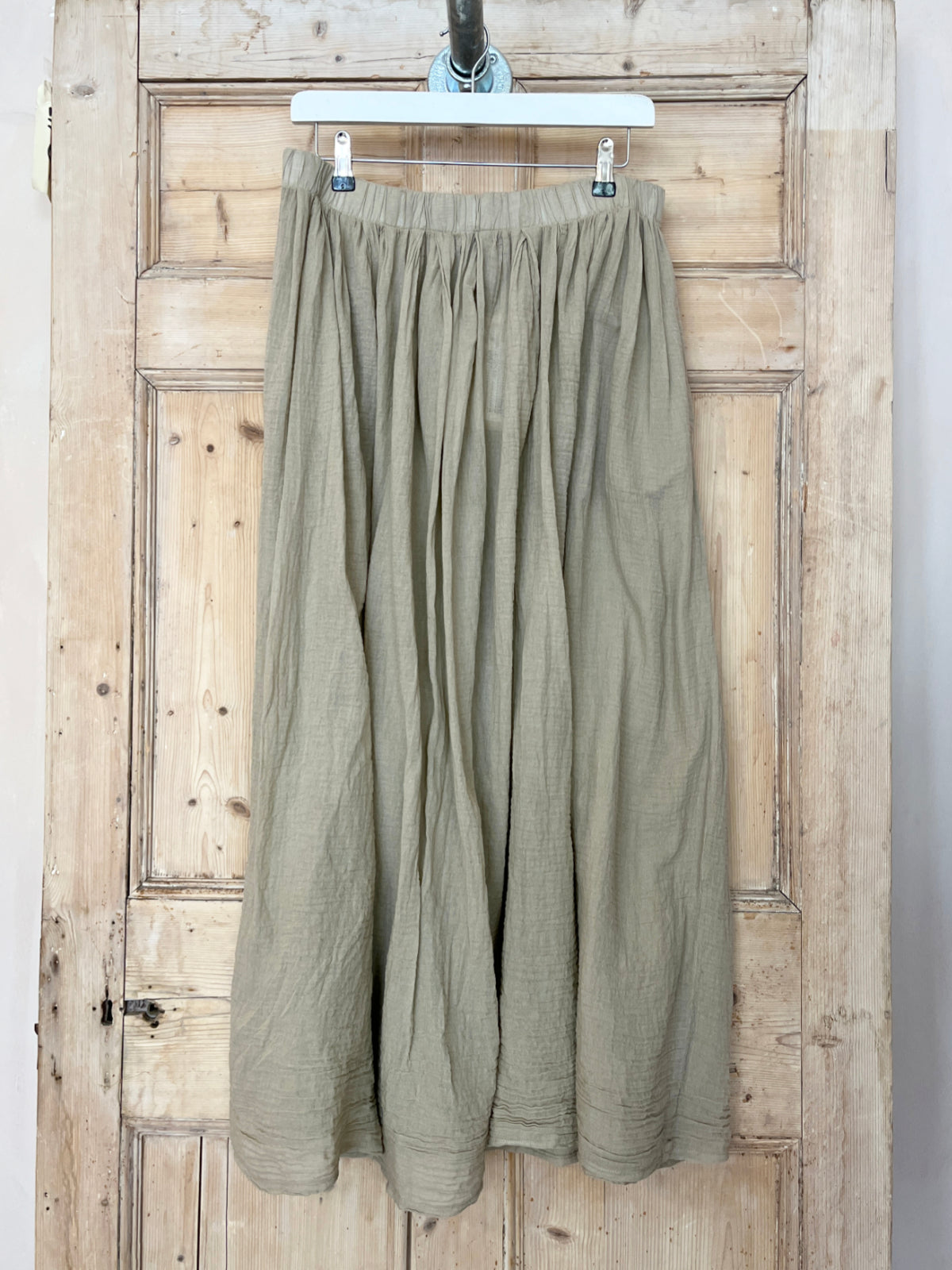 THE HERBALIST / Elasticated Indian Cotton Long Skirt – Les Animaux