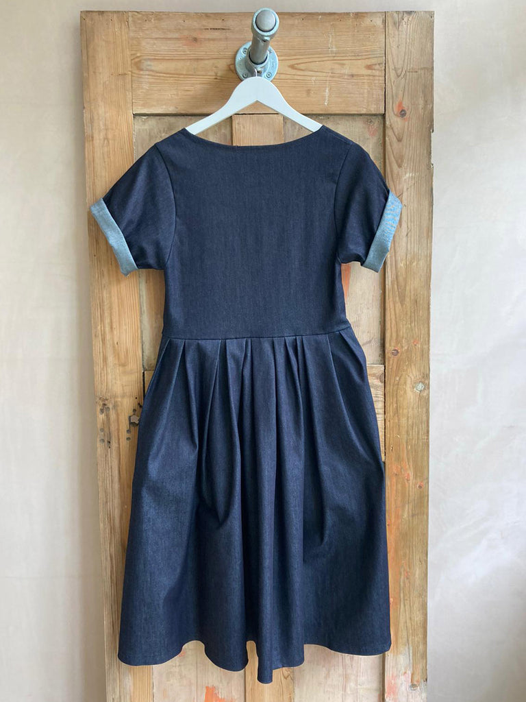 Denim SS Fruit picker dress