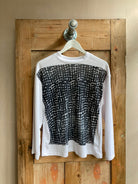 Les Animaux spotty printed long sleeve tee