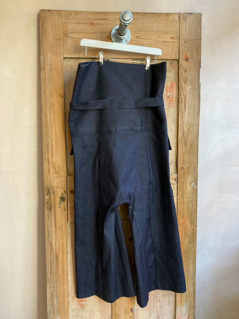 Les Animaux Raw denim fisherman trouser